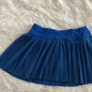 Lululemon Blue Pleated Skirt (Skort) Size 4